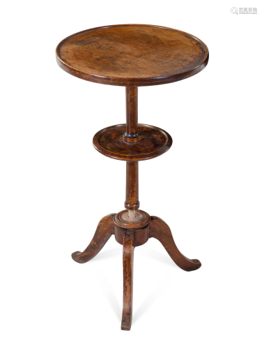 An English Walnut Pedestal Table