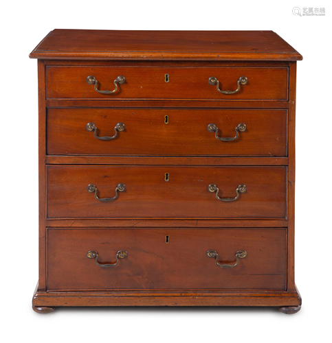 A George III Style Mahogany Bachelor's Chest