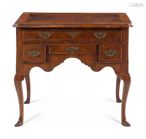 An English Walnut Lowboy