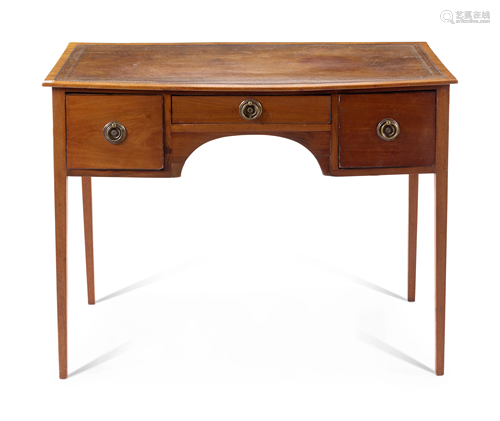 A George III Style Mahogany Writing Table