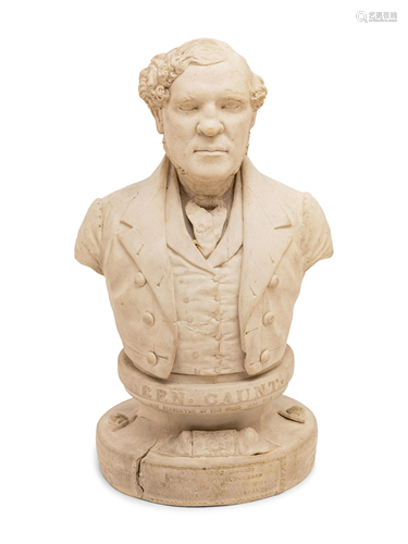 An English Ceramic Bust