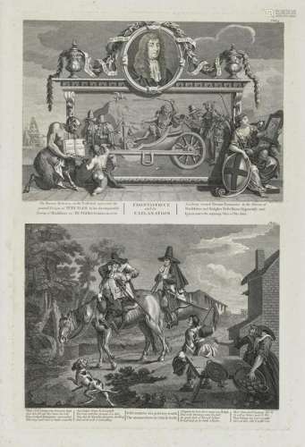 Illustrations for Samuel Butler's ''Hudibras''