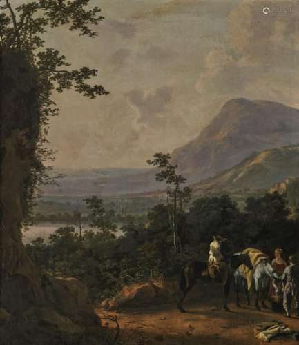 Southern Landscape with Figure Scenery