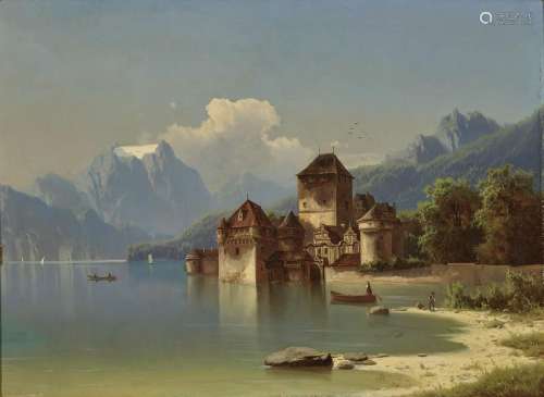 Chillon Castle on Lake Geneva