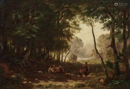 Peasants Resting in the Shade of the Trees
