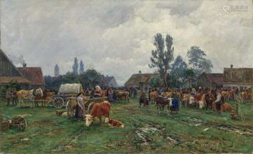 A Summer Cattle Market