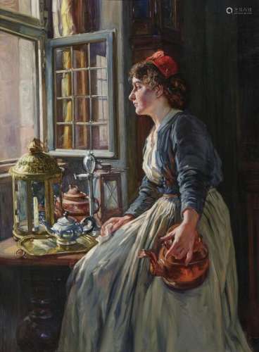 Young Woman at the Open Window