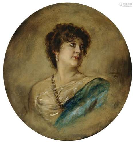 Portrait of the Actress Marie Barkany