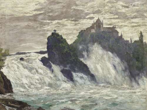 Rhine Falls with Laufen Castle