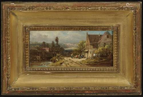 Franconian Landscape with Tavern