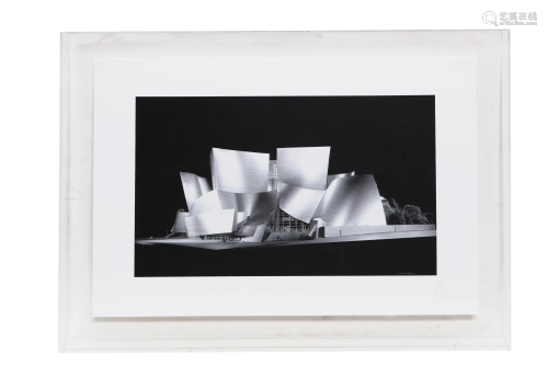 Frank Gehry, photo print, Disney Concert Hall