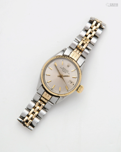 A Lady s steel and gold Rolex Datejust