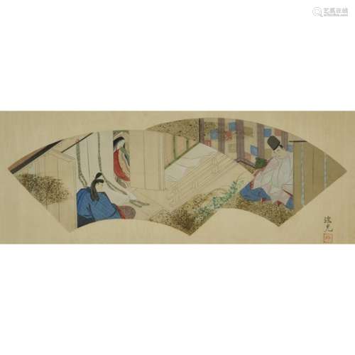 Hako Irie (1887-1948), Scene from The Tale of Genji