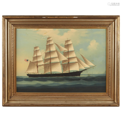 Chinese School 19th century, Portrait of the Clipper