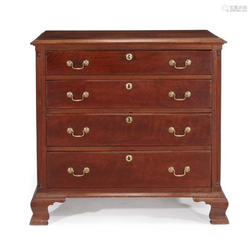 Chippendale walnut chest of drawers, Philadelphi…