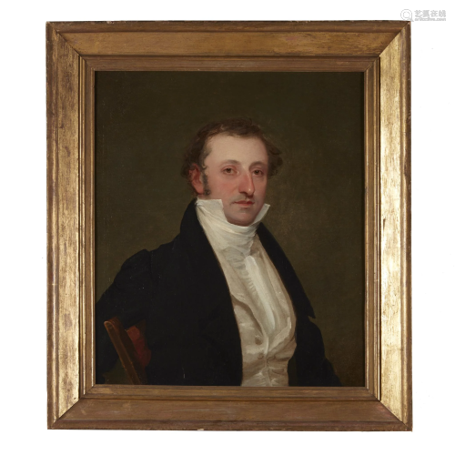 Circle of Thomas Sully (1783-1872), Portrait of Joseph