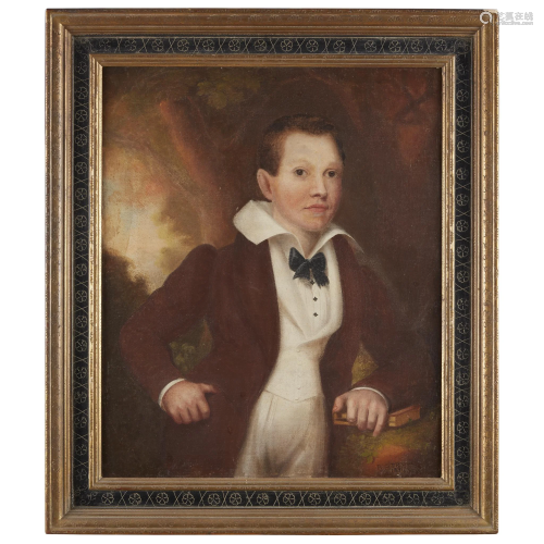 Robert Street (1796-1865), Portrait of a young boy,