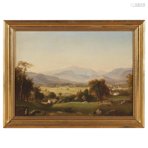 American School 19th century, View of Mt. Washin…