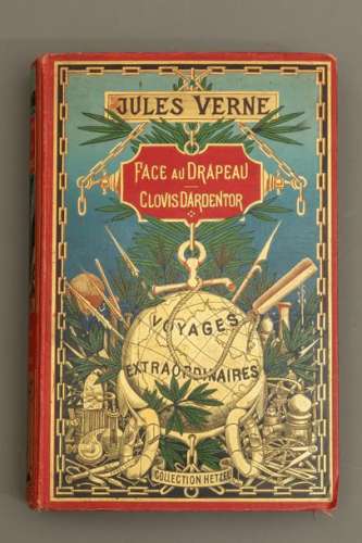 Jules VERNE Face au drapeau, Clovis d'Ardentor Ill…