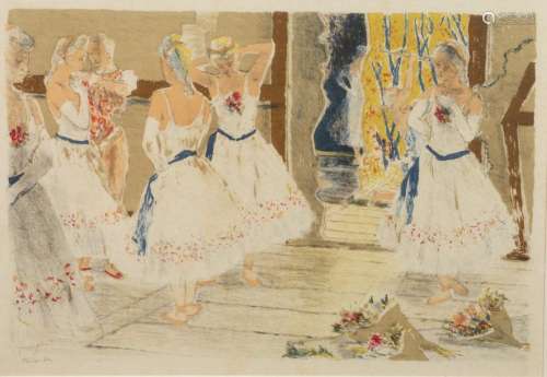 Maurice BRIANCHON (1899 1979) Dancers Lithograph i…