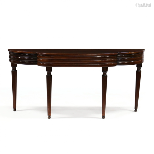 Art Deco Rosewood Console Table