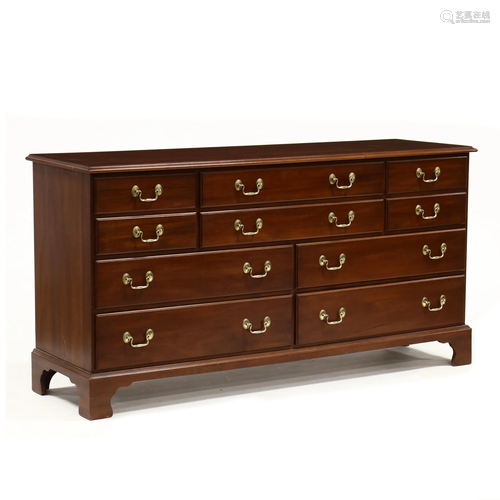 Wellington Hall, Chippendale Style Mahogany …