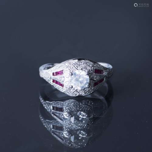 A DIAMOND RING, EGL USA CERTIFIED