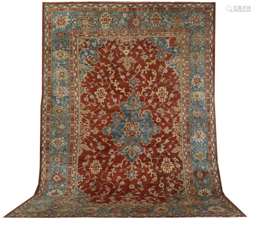 Antique Sultanabad Carpet