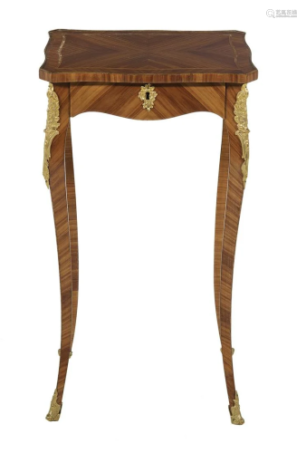 Louis XV-Style Kingwood Occasional Table