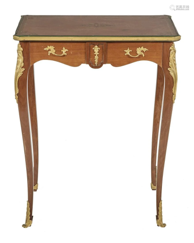 Louis XV-Style Fruitwood Occasional Table