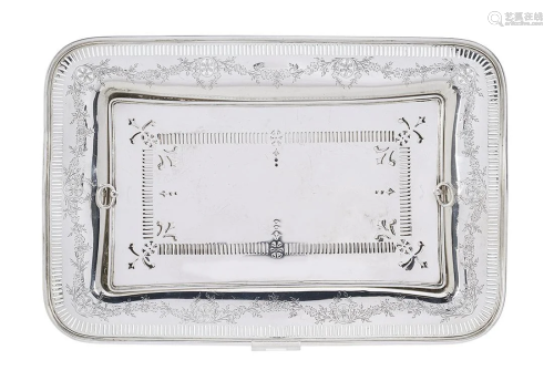 Gorham Sterling Silver Asparagus Tray