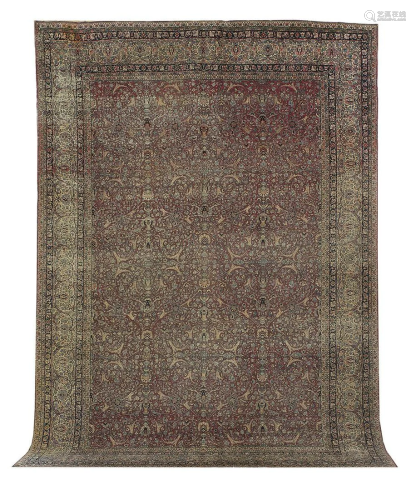 Semi-Antique Mashad Carpet