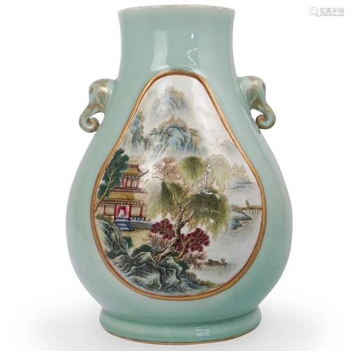 Chinese Famille Rose Vase