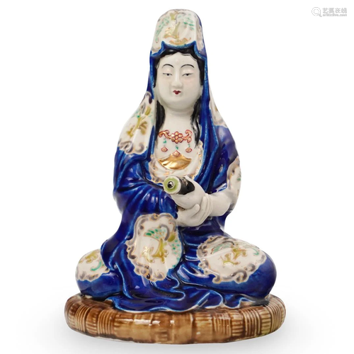 Chinese Porcelain Glazed Guanyin