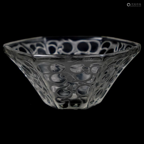 R. Lalique Fruit Bowl