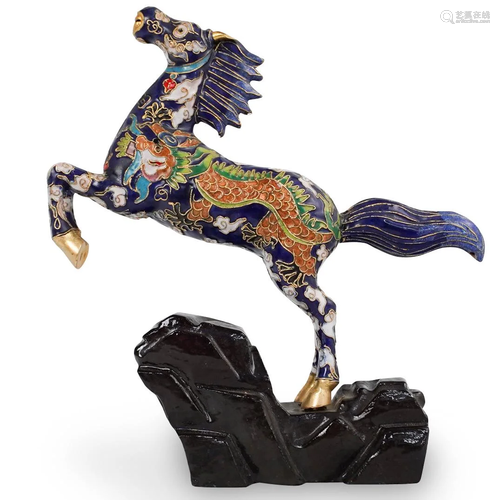 Chinese Cloisonne Horse