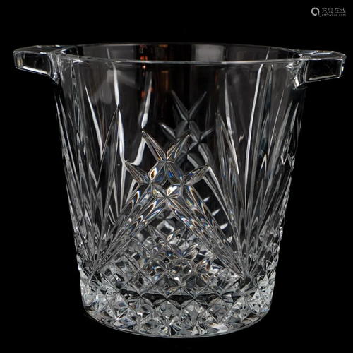 Waterford Style Crystal Ice Bucket