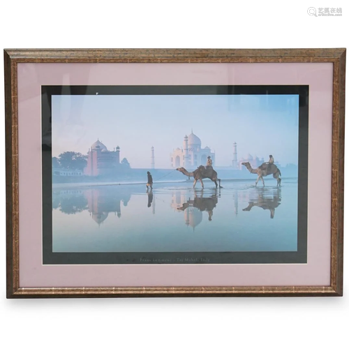 Taj Mahal Print by Frans Lemmens