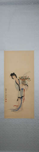 Qing dynasty Tao shaoyuan's figure painting