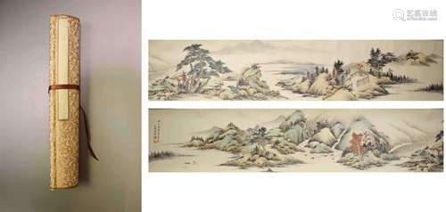 A Chinese Landscape Painting, Jin Cheng Mark