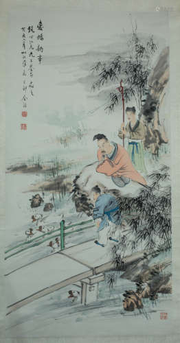 A Chinese Painting, Jin Shoushi Mark