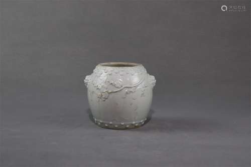 A Dehua Ware Porcelain Pot
