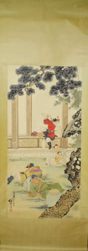 A Chinese Painting, Liu Jiyou Mark