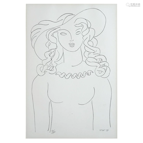 Henri Matisse (1869-1954) Lithograph