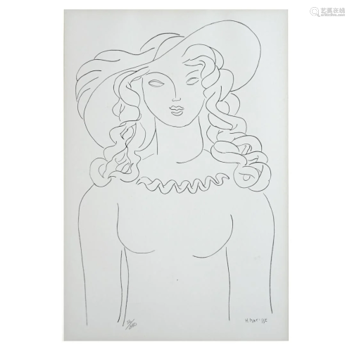 Henri Matisse (1869-1954) Lithograph