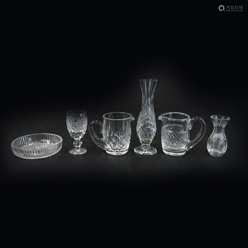 6 pcs Assorted Waterford Table Items