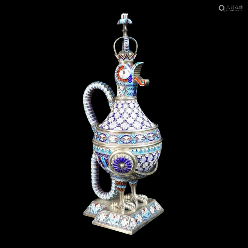 Khlebnikov (Moscow, 1896 - 1908) Wine Decanter