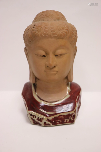 Buddha Head made of Yi Xing Zi ShaBuddha Head made of Yi Xing Zi Sha< H, 7â€, & Yi … H, 7â€, & Yi …