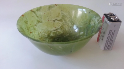 genuine jade bowl