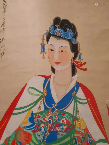 Zhang Daqian scroll painting